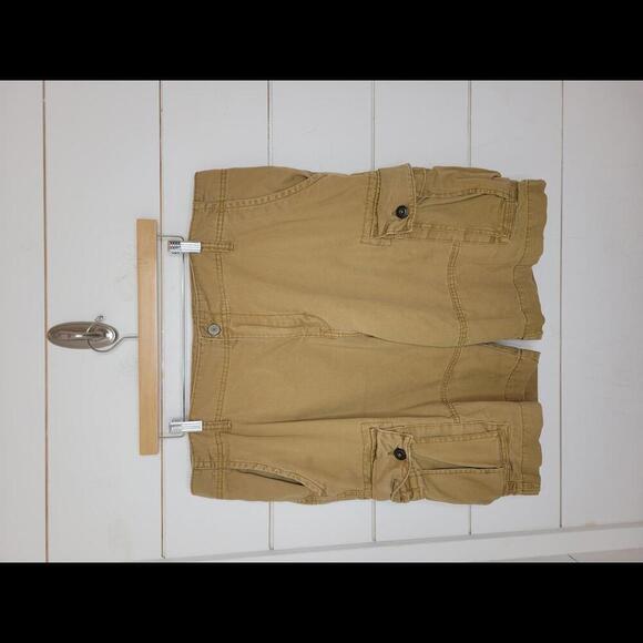 Old Navy size 38 tan khaki chino cargo shorts - Picture 1 of 5